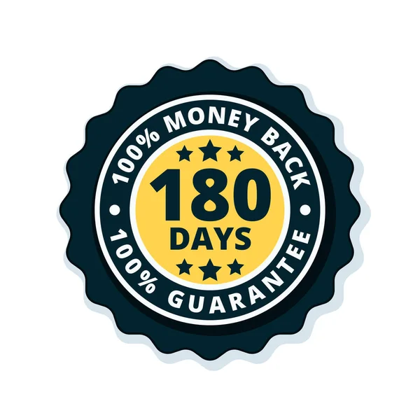180-day money back guarantee
